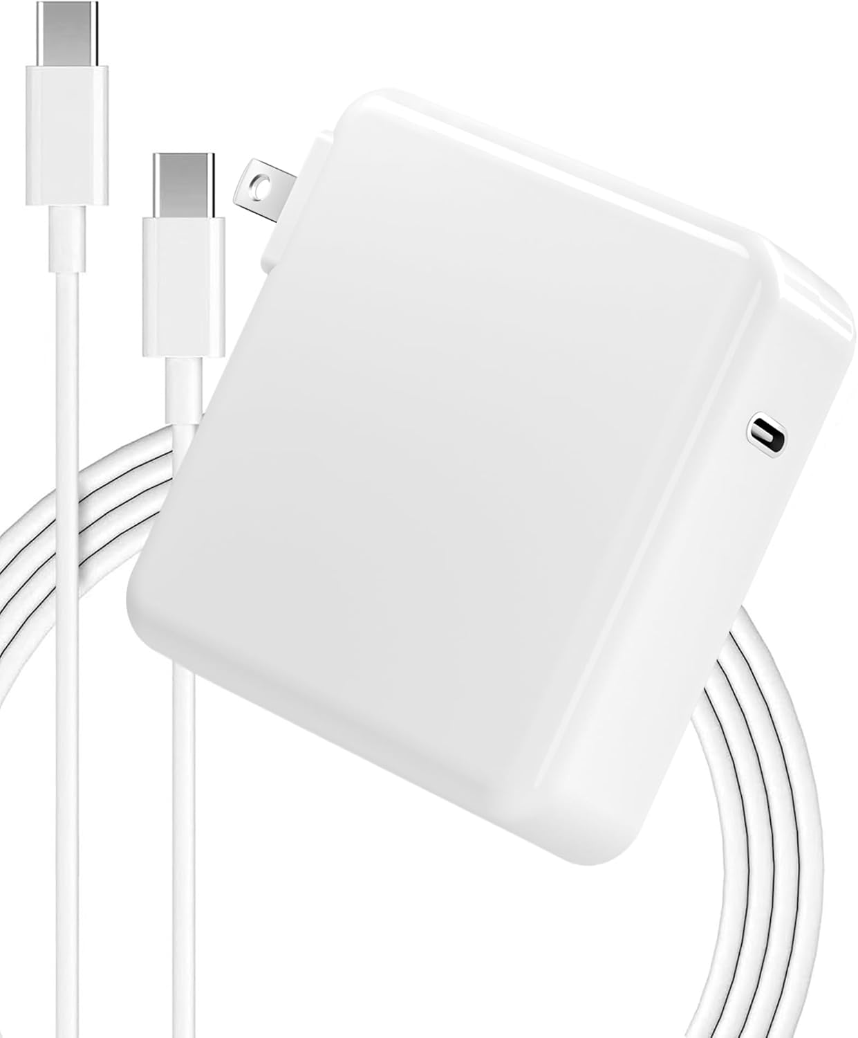 Mac Book Pro Charger - 118W USB C Fast Charger Power Adapter Compatible with USB C Port MacBook Pro/MacBook Air 16 15 14 13 Inch, New iPad Pro and All USB C Device, Include Charge Cable 6.6ft