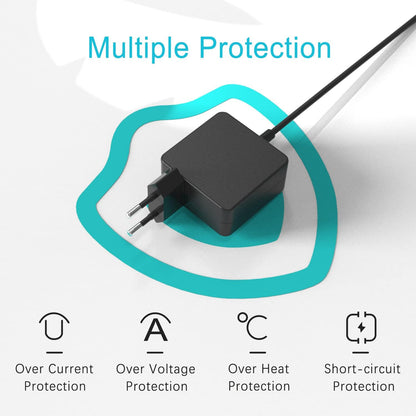 ASUS VivoBook 33W 19V 1.75A Adaptateur Chargeur pour ASUS VivoBook S200 X200 X200CA X201E X202 X202E K200MA F200CA F200MA,ASUS Eeebook X205 X205T X205TA Ordinateur Portable