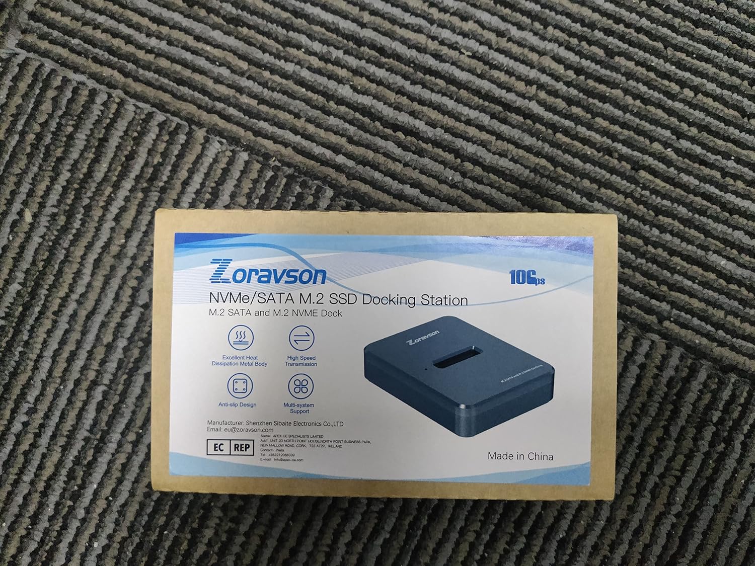 Milipow M.2 NVME SATA SSD Enclosure